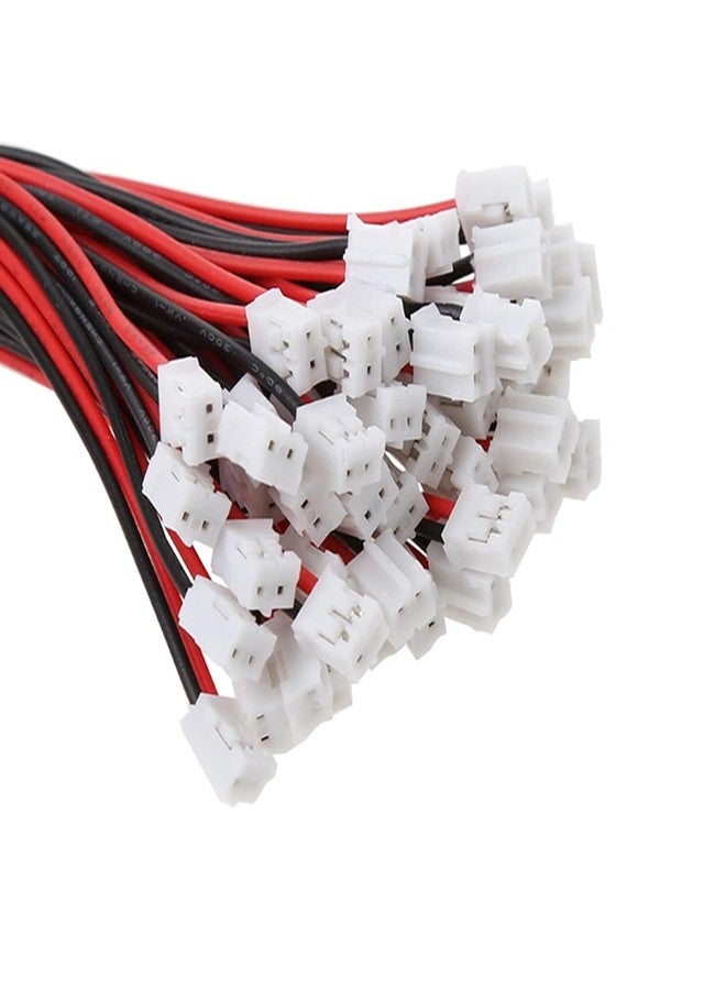CONSONANTIAM موصل CONSONANTIAM Mini Micro Jst 2.0 Ph 2-pin ذكر مع كابل بطول 150 مم وأنثى (10، مجموعة من 10 قطع) - Image 5